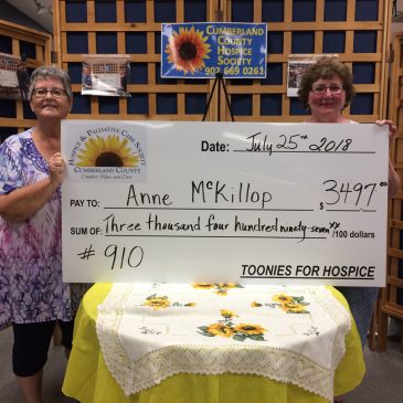 Toonies for Hospice